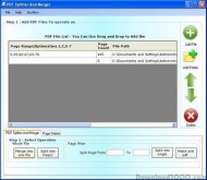 PDF Combine Utility screenshot